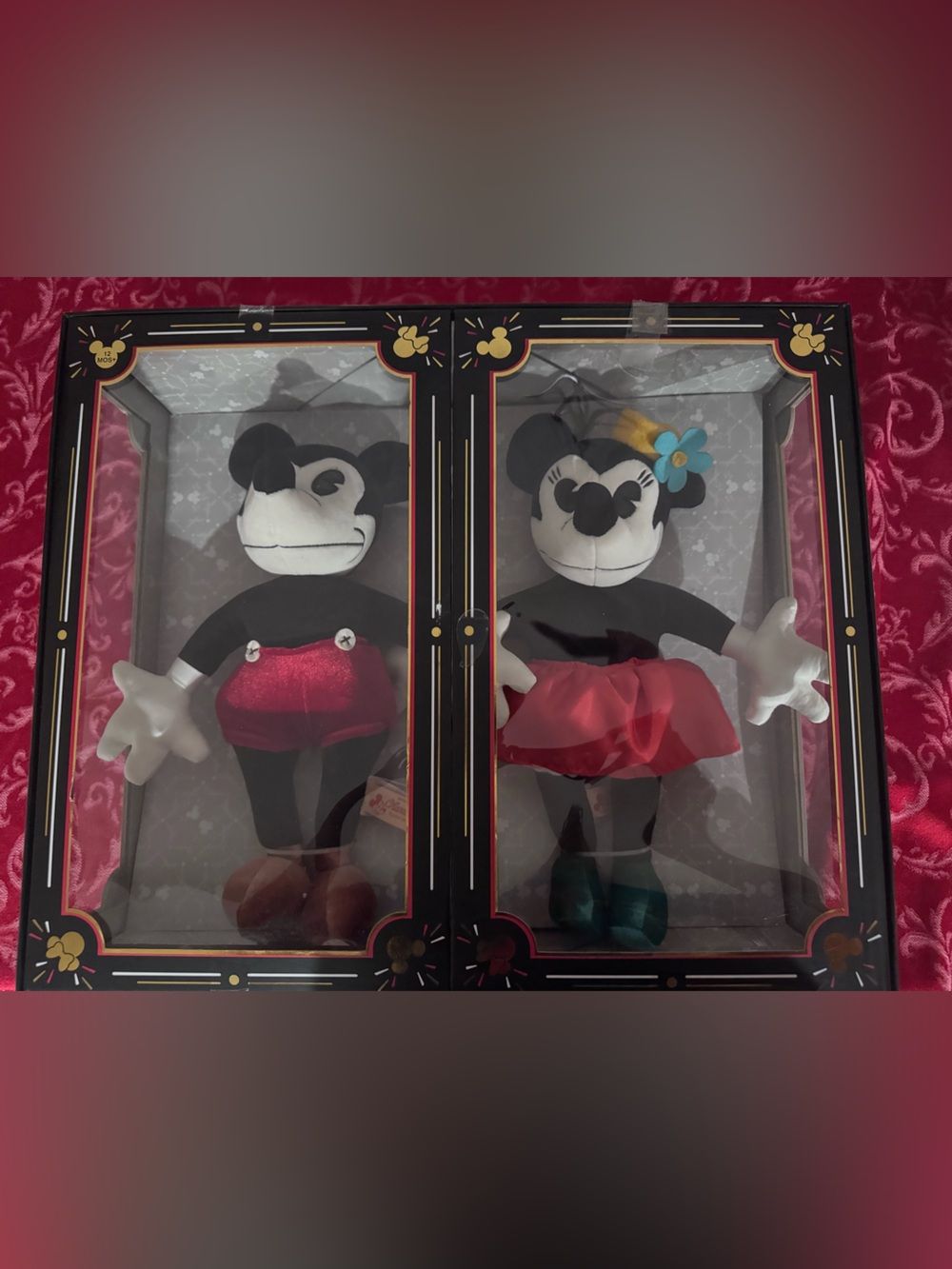 Limited Edition Mickey & Minnie Collectible Plush